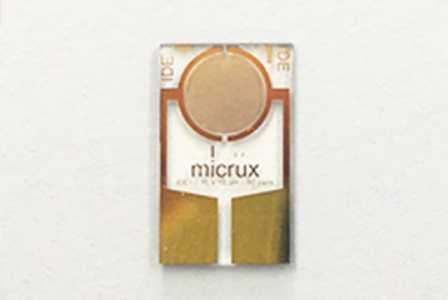 薄膜金叉指電極 (10/10 µm) ED-IDE1-Au