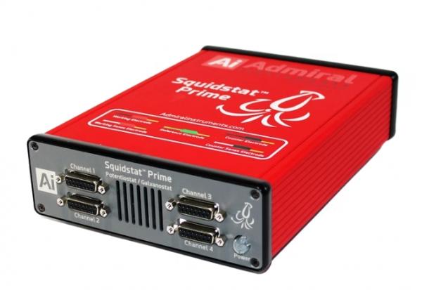 Squidstat Prime Potentiostat (四通道 10V/250mA)