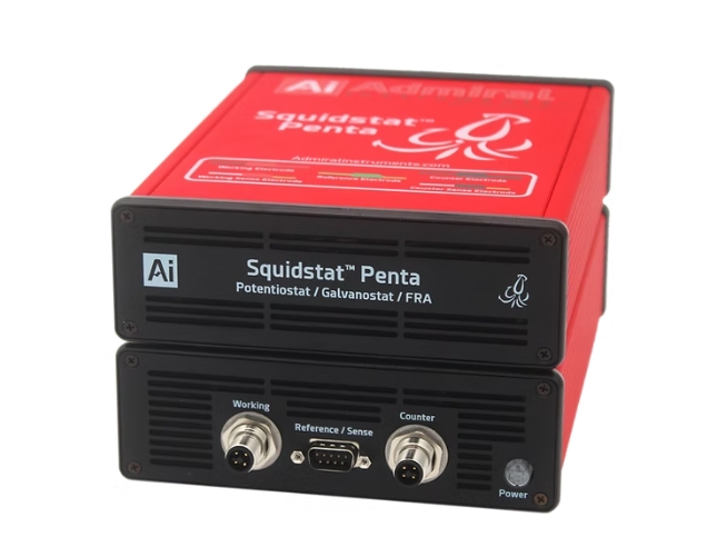 Squidstat Penta Potentiostat (10V/5A)